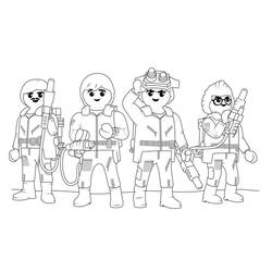 Dessin à colorier: Playmobil (Jouets et Jeux) #195486 - Coloriages à Imprimer Gratuits