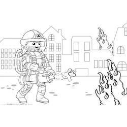Dessin à colorier: Playmobil (Jouets et Jeux) #195500 - Coloriages à Imprimer Gratuits