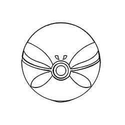 Dessin à colorier: Pokeball (Jouets et Jeux) #216480 - Coloriages à Imprimer Gratuits