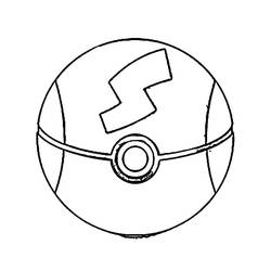 Dessin à colorier: Pokeball (Jouets et Jeux) #216490 - Coloriages à Imprimer Gratuits