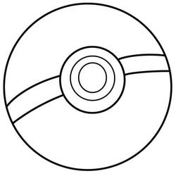 Dessin à colorier: Pokeball (Jouets et Jeux) #216495 - Coloriages à Imprimer Gratuits