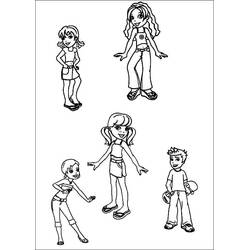 Dessin à colorier: Polly Pocket (Jouets et Jeux) #201939 - Coloriages à Imprimer Gratuits