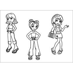 Dessin à colorier: Polly Pocket (Jouets et Jeux) #201941 - Coloriages à Imprimer Gratuits