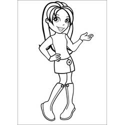 Dessin à colorier: Polly Pocket (Jouets et Jeux) #201942 - Coloriages à Imprimer Gratuits