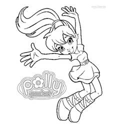 Dessin à colorier: Polly Pocket (Jouets et Jeux) #201962 - Coloriages à Imprimer Gratuits