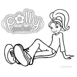 Dessins à colorier: Polly Pocket - Coloriages à Imprimer Gratuits