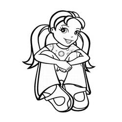 Dessin à colorier: Polly Pocket (Jouets et Jeux) #201966 - Coloriages à Imprimer Gratuits