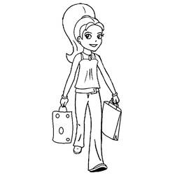 Dessin à colorier: Polly Pocket (Jouets et Jeux) #201967 - Coloriages à Imprimer Gratuits