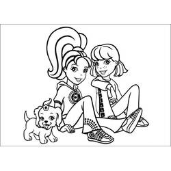 Dessin à colorier: Polly Pocket (Jouets et Jeux) #201969 - Coloriages à Imprimer Gratuits