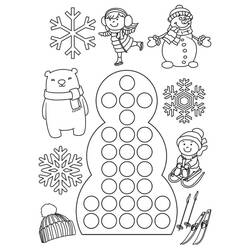 Dessin à colorier: Pop It (Jouets et Jeux) #200801 - Coloriages à Imprimer Gratuits