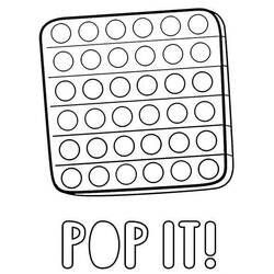 Dessin à colorier: Pop It (Jouets et Jeux) #200809 - Coloriages à Imprimer Gratuits