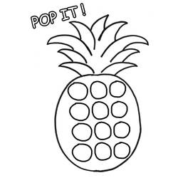 Dessin à colorier: Pop It (Jouets et Jeux) #200824 - Coloriages à Imprimer Gratuits