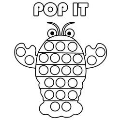 Dessin à colorier: Pop It (Jouets et Jeux) #200852 - Coloriages à Imprimer Gratuits