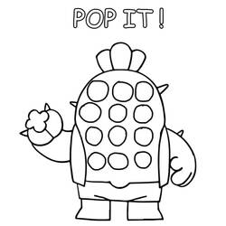 Dessin à colorier: Pop It (Jouets et Jeux) #200866 - Coloriages à Imprimer Gratuits