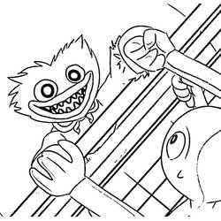 Dessin à colorier: Poppy Playtime (Jouets et Jeux) #189612 - Coloriages à Imprimer Gratuits