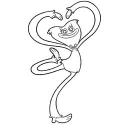 Dessin à colorier: Poppy Playtime (Jouets et Jeux) #189628 - Coloriages à Imprimer Gratuits