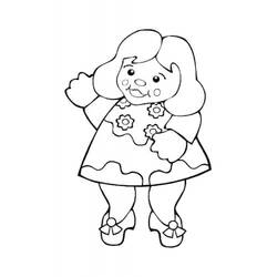 Dessin à colorier: Poupée (Jouets et Jeux) #202201 - Coloriages à Imprimer Gratuits
