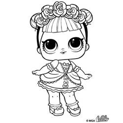 Dessin à colorier: Poupeé LOL (Jouets et Jeux) #176795 - Coloriages à Imprimer Gratuits
