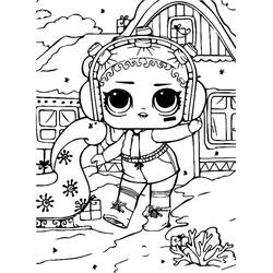 Dessin à colorier: Poupeé LOL (Jouets et Jeux) #176805 - Coloriages à Imprimer Gratuits