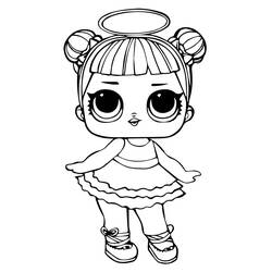 Dessin à colorier: Poupeé LOL (Jouets et Jeux) #176814 - Coloriages à Imprimer Gratuits