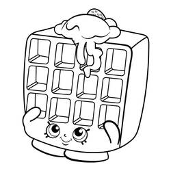Dessin à colorier: Shopkins (Jouets et Jeux) #195798 - Coloriages à Imprimer Gratuits