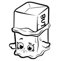 Dessin à colorier: Shopkins (Jouets et Jeux) #195803 - Coloriages à Imprimer Gratuits