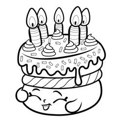 Dessin à colorier: Shopkins (Jouets et Jeux) #195804 - Coloriages à Imprimer Gratuits