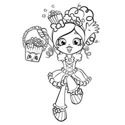 Dessin à colorier: Shoppies Dolls (Jouets et Jeux) #199249 - Coloriages à Imprimer Gratuits