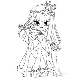 Dessin à colorier: Shoppies Dolls (Jouets et Jeux) #199252 - Coloriages à Imprimer Gratuits
