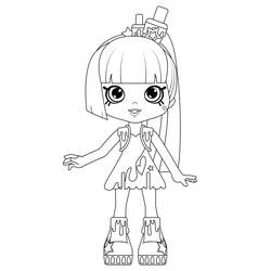 Dessin à colorier: Shoppies Dolls (Jouets et Jeux) #199270 - Coloriages à Imprimer Gratuits