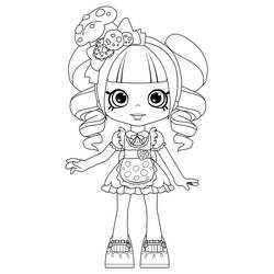 Dessin à colorier: Shoppies Dolls (Jouets et Jeux) #199271 - Coloriages à Imprimer Gratuits