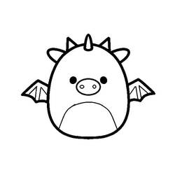Dessin à colorier: Squishmallows (Jouets et Jeux) #219258 - Coloriages à Imprimer Gratuits
