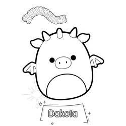 Dessin à colorier: Squishmallows (Jouets et Jeux) #219259 - Coloriages à Imprimer Gratuits
