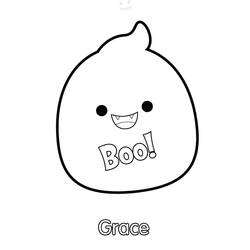 Dessin à colorier: Squishmallows (Jouets et Jeux) #219266 - Coloriages à Imprimer Gratuits