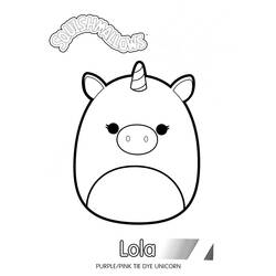 Dessin à colorier: Squishmallows (Jouets et Jeux) #219270 - Coloriages à Imprimer Gratuits