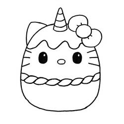 Dessin à colorier: Squishmallows (Jouets et Jeux) #219289 - Coloriages à Imprimer Gratuits