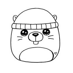 Dessin à colorier: Squishmallows (Jouets et Jeux) #219299 - Coloriages à Imprimer Gratuits