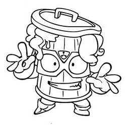 Dessin à colorier: Superzings (Jouets et Jeux) #198851 - Coloriages à Imprimer Gratuits