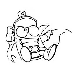 Dessin à colorier: Superzings (Jouets et Jeux) #198866 - Coloriages à Imprimer Gratuits