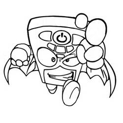 Dessin à colorier: Superzings (Jouets et Jeux) #198873 - Coloriages à Imprimer Gratuits