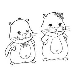 Dessin à colorier: Zhu Zhu Pets (Jouets et Jeux) #209114 - Coloriages à Imprimer Gratuits