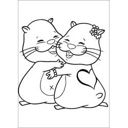 Dessins à colorier: Zhu Zhu Pets - Coloriages à Imprimer Gratuits