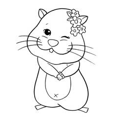 Dessin à colorier: Zhu Zhu Pets (Jouets et Jeux) #209127 - Coloriages à Imprimer Gratuits