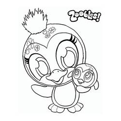 Dessin à colorier: Zoobles (Jouets et Jeux) #203680 - Coloriages à Imprimer Gratuits