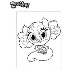 Dessin à colorier: Zoobles (Jouets et Jeux) #203684 - Coloriages à Imprimer Gratuits