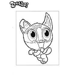 Dessin à colorier: Zoobles (Jouets et Jeux) #203688 - Coloriages à Imprimer Gratuits