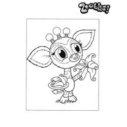 Dessin à colorier: Zoobles (Jouets et Jeux) #203691 - Coloriages à Imprimer Gratuits