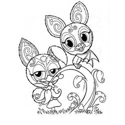 Dessin à colorier: Zoobles (Jouets et Jeux) #203701 - Coloriages à Imprimer Gratuits