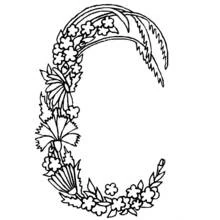 Coloriage Alphabet (Lettres et alphabet) #124603 à imprimer et colorier