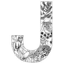 Coloriage Alphabet (Lettres et alphabet) #124611 à imprimer et colorier